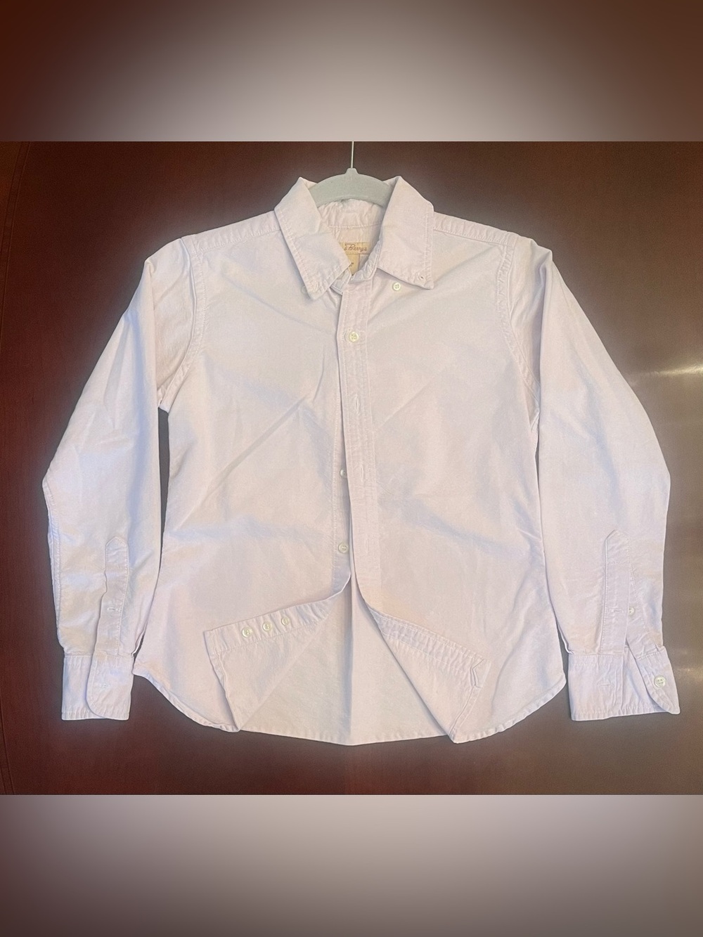 Lilac Long Sleeve Button-Down Shirt